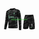 Camisolas de futebol Liverpool A.Becker 1 Guarda Redes Criança Equipamento Alternativa 2023/24 Manga Comprida